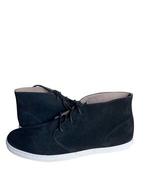 COLE HAAN Black Suede Chukka Boots Sneakers Pinch Weekender Mens Size 9.5